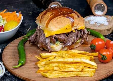 Döner Burger (1 Kişiliktir)
